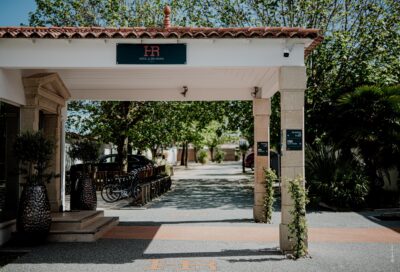 Entrance to the HR – Hotel & Spa Marin